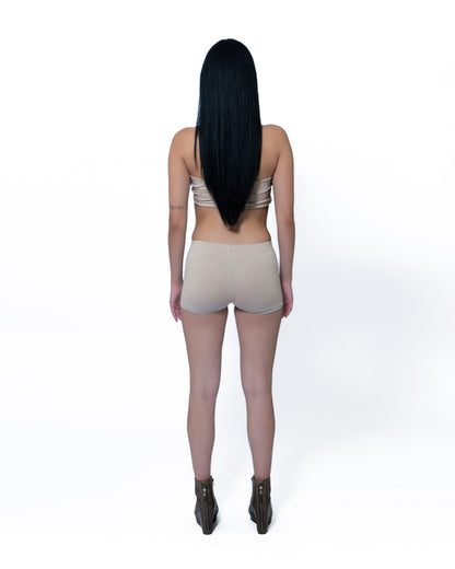 STUCK IN BX Beige Short