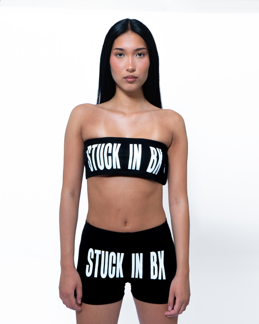STUCK IN BX Black Short