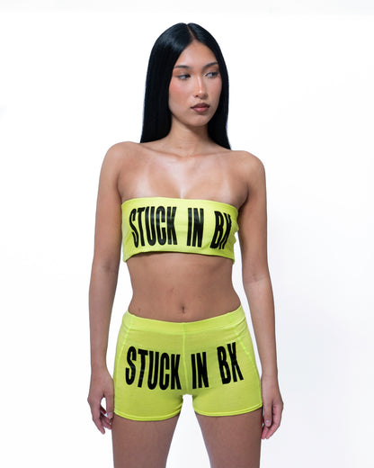 STUCK IN BX Yellow bandeau