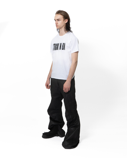 STUCK IN BX white T-shirt