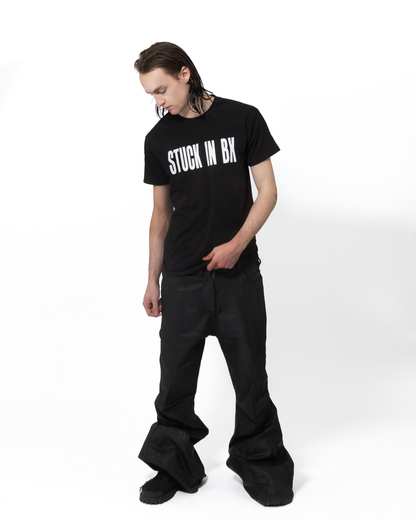 STUCK IN BX black t-shirt