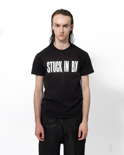 STUCK IN BX black t-shirt
