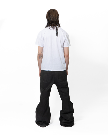 STUCK IN BX white T-shirt